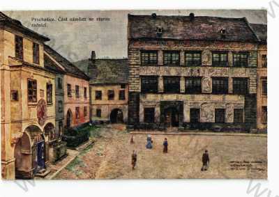  - Prachatice, náměstí, radnice