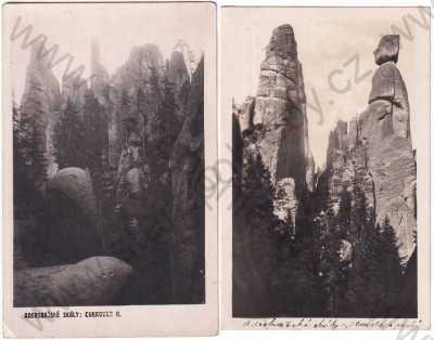  - Adršpašské skály 2 ks - Cukrovar II., Starosta s paní
