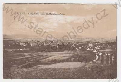  - Moravská Třebová (Mähr. Trubau), Svitavy, celkový pohled, pohled na město z výšky