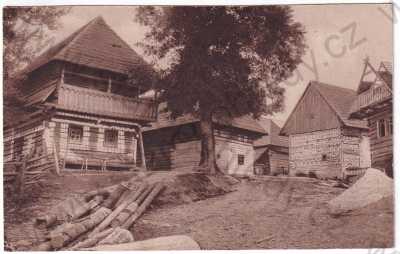  - Slovensko - Čičmany - slovenské lidové stavby