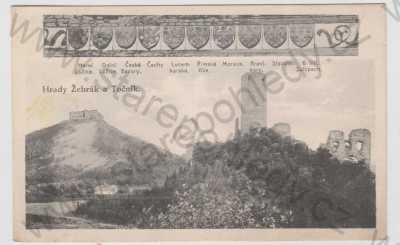  - Hrad Žebrák, Hrad Točník (Beroun), Horní Lužice, Dolní Lužice, České BAvory, Čechy, Lucembursko, Římská říše, Morava, Braníbory, Slezsko, Sulcpach, koláž