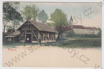  - Třeboň (Jindřichův Hradec), jatky, kolorovaná, DA