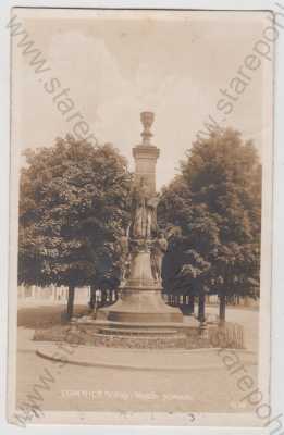  - Lomnice nad Popelkou (Semily), Husův pomník, Foto-Fon Praha