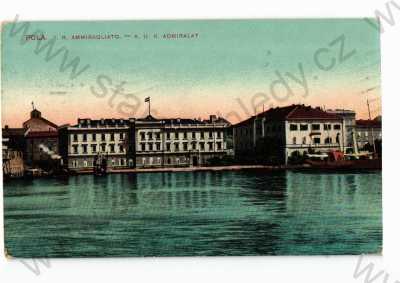  - Pula, Chorvatsko, I.R. Ammiragliato, K.U.K. Admiralat