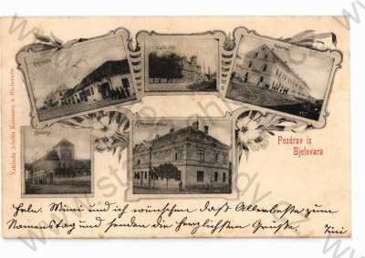  - Bjelovar, Chorvatsko, koláž, více záběrů, DA