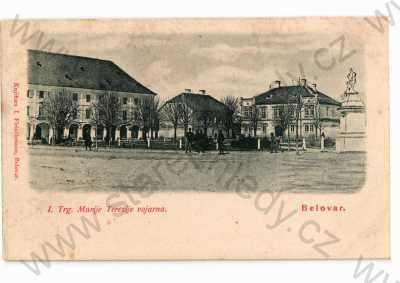 - Bjelovar, Chorvatsko, náměstí, DA