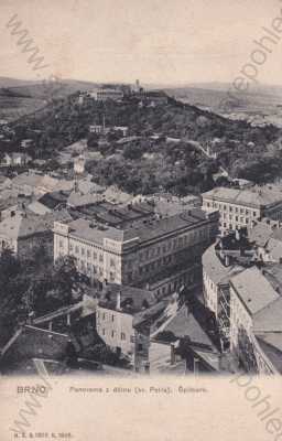  - Brno Brünn,, celkový pohled, Špilberk