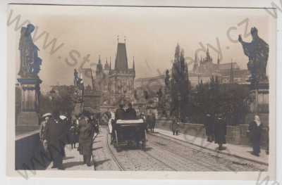  - Praha 1, Mostecká věž, Hradčany, kočár