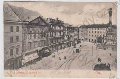  - Olomouc (Olmütz), náměstí, tramvaj, DA