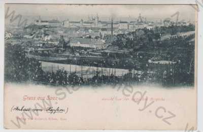  - Žatec (Saaz) - Louny, celkový pohled, DA