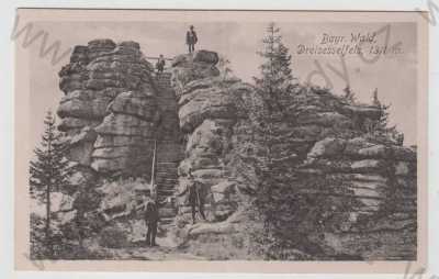  - Třístoličník (Dreisessels) - Prachatice, skály, Foto Seidel
