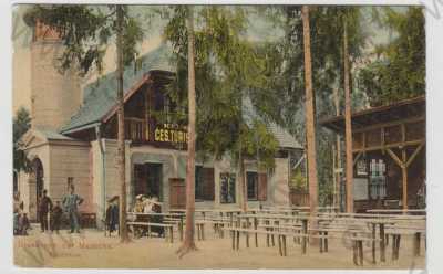  - Macocha (Mazocha) - Blansko, schützhaus, Klub českých turistů, kolorovaná