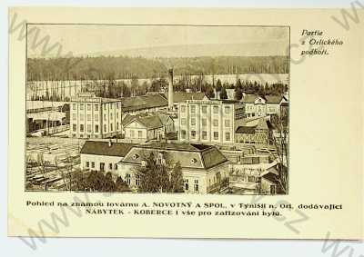  - Týniště nad Orlicí - továrna A. Novotný a spol.