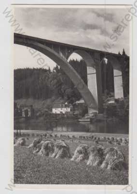  - Podolí (Písek), Podolský most, není pohlednice - fotografie