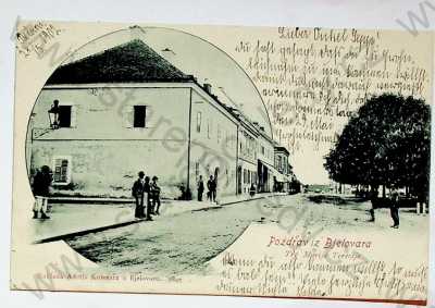  - Chorvatsko - Bjelovar - pohled ulicí, DA