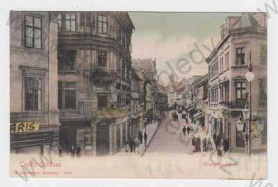  - Teplice Šanov (Teplitz- Schönau), Krupská třída, celkový pohled