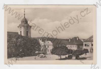  - Týn nad Vltavou (České Budějovice), náměstí, kostel, Fototypia-Vyškov