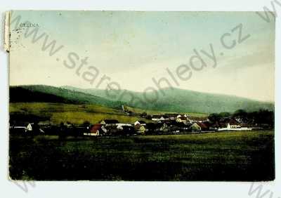  - Čelina - celkový pohled, kolorovaná