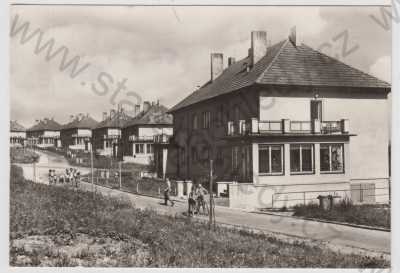  - Stochov (Kladno), nové sídliště, bicykl, velký formát Orbis
