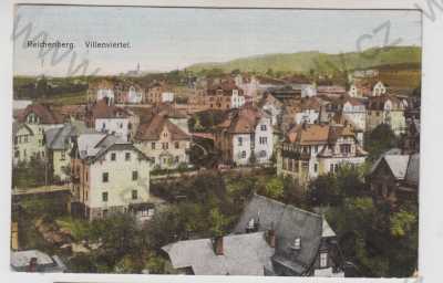  - Liberec (Reichenberg), vilová čtvrť, kolorovaná