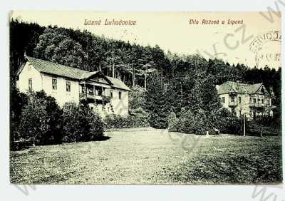 - Luhačovice - vila Lipová a Růžová