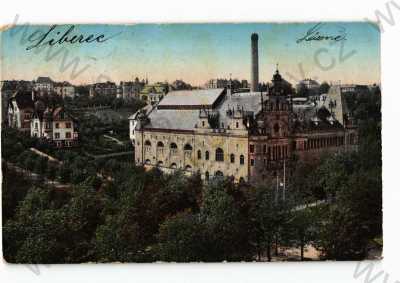  - Liberec, částečný záběr města, lázně