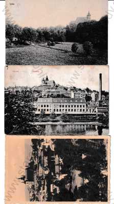  - 3x Jihlava Iglau, park, celkový pohled