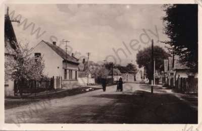  - Hradištko, Nymburk, ulice, náves
