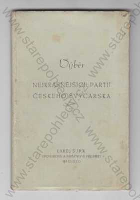 - České Švýcarsko (Děčín), album, 10 pohlednic