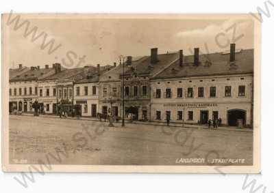  - Lanškroun, Ústí nad Orlicí, náměstí, obchody, Bromografia