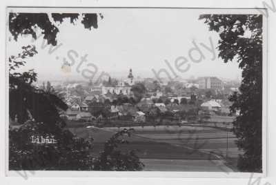  - Libáň (Jičín), celkový pohled, kostel