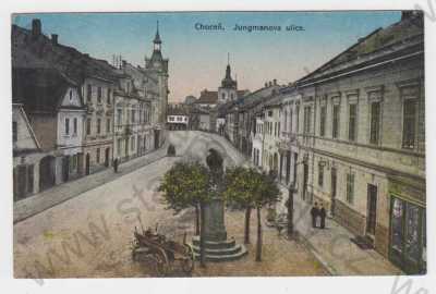  - Choceň (Ústí nad Orlicí), kolorovaná, Jungmanova ulice