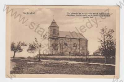  - Nakléřov (Nollendorf), Ústí nad Labem, kostel sv. Josefa, zaniklé!