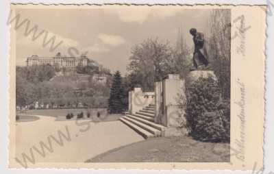  - Karlovy Vary, socha, Beethoven, pomník