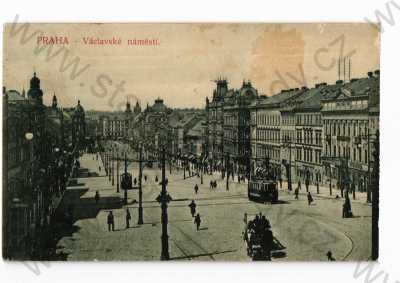  - Václavské náměstí, Praha 1, tramvaj