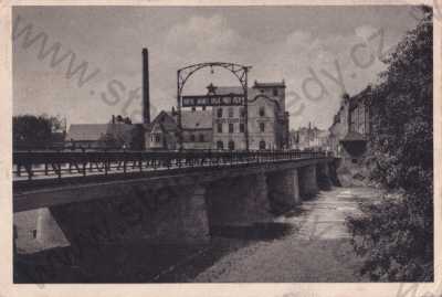  - Sokolov Falkenau a. Eger, most, řeka Ohře
