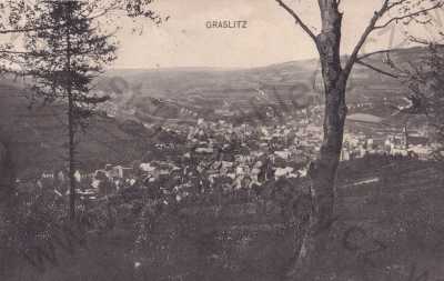  - Kraslice, Graslitz, Sokolov Falkenau a. Eger, celkový pohled
