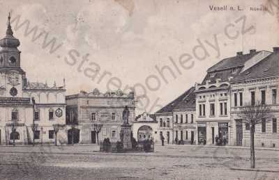  - Veselí nad Lužnicí, Tábor, náměstí