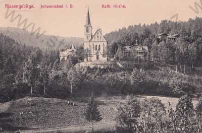  - Jánské lázně, Johannisbad, Trutnov, Riesengebirge, Krkonoše, kostel