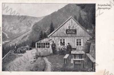  - Trutnov, Riesengebirge, Krkonoše, Bergschmiede, DA, chata