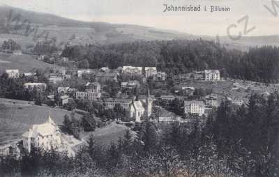  - Jánské lázně, Johannisbad, Trutnov, Riesengebirge, Krkonoše, celkový pohled