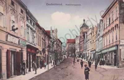  - Havlíčkův Brod, Deutschbrod, Německý Brod, Komenského třída, barevná