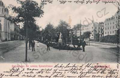 - Mariánské lázně, Cheb Eger, park, kolonáda, DA