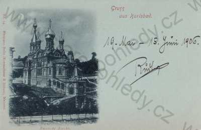  - Karlovy Vary, Karlsbad, kostel, DA