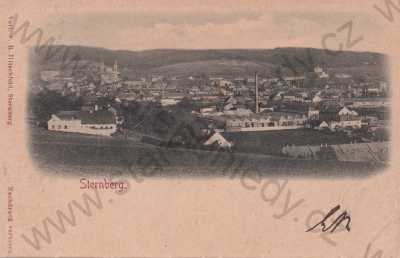  - Moravský Šternberk, Olomouc Olomütz, celkový pohled, DA