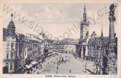  - Olomouc Olomütz, náměstí, kostel, Sloup