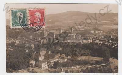  - Český Krumlov, celkový pohled, pohled na město z výšky, foto J. Wolf, DA