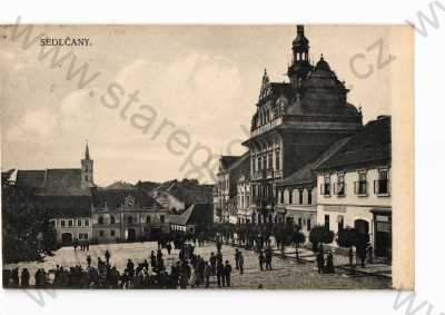  - Sedlčany, Příbram, náměstí
