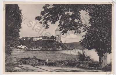  - Plumlov (Prostějov), partie, část města, řeka, hrad