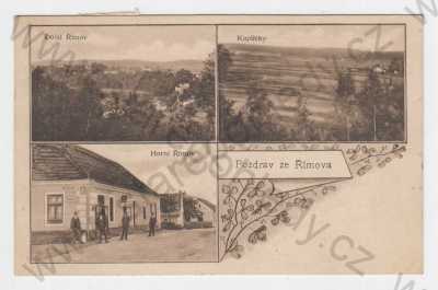  - Římov (České Budějovice), koláž, Dolní Římov, Horní Římov, Kapličky